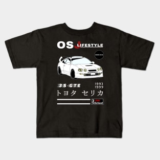 GT-Four OSJ LifeStyle [Black Edition] Kids T-Shirt